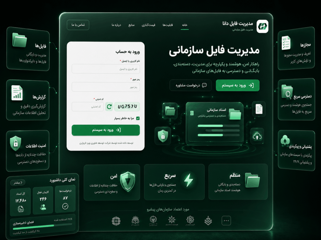 مدیریت-فایل-سازمانی